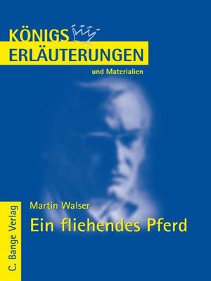 cover image of Ein fliehendes Pferd von Martin Walser. Textanalyse und Interpretation.